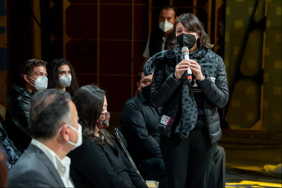 La nieta de la actriz, Carmen Plascencia, agradeció a la producción por el amor mostrado a su querida abuela.
