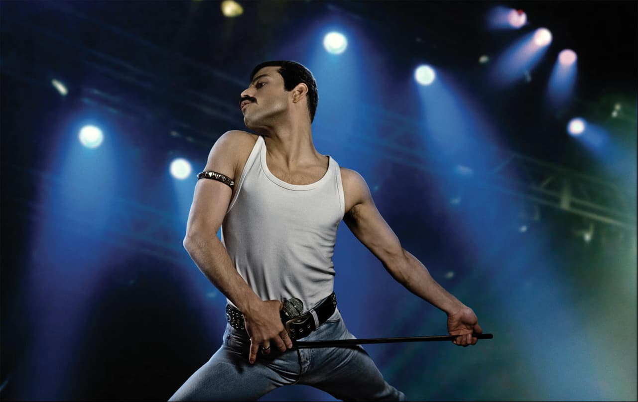 El actor Rami Malek interpreta a Freddie Mercury en este filme