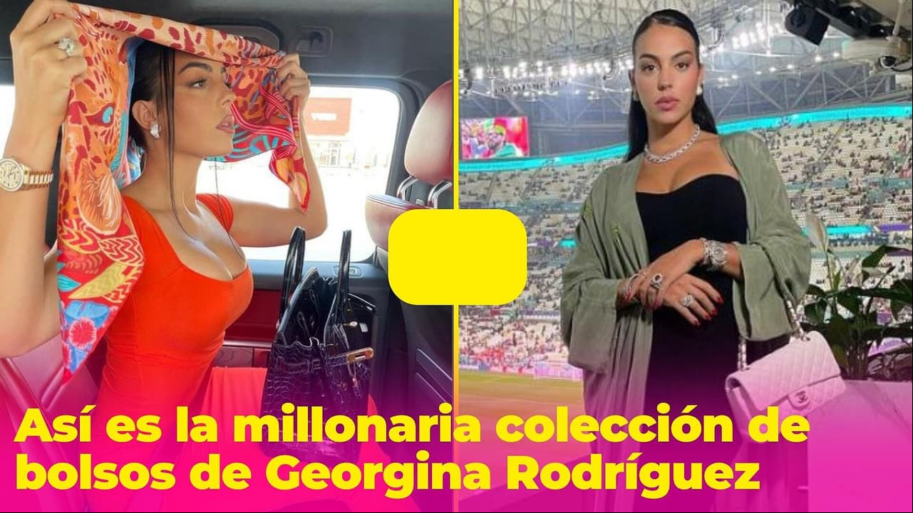 Así es la millonaria colección de bolsos de Georgina Rodríguez, tiene 150 en total