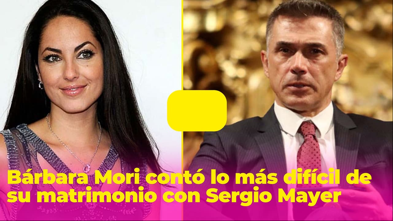 Bárbara Mori contó los duros momentos que vivió casada con Sergio Mayer: 'sentía que no servía para nada'
