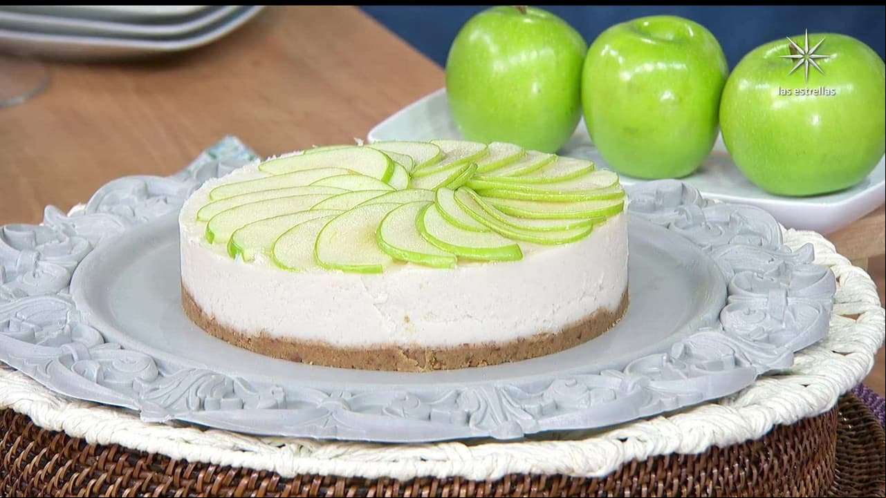 ¡Dos postres en uno!: Prepara esta deliciosa ‘TARTA DE ARROZ CON LECHE Y MANZANA’