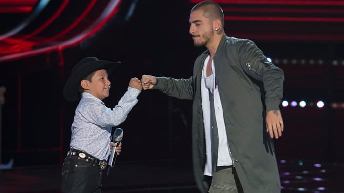 Se unen más pequeños al equipo Maluma