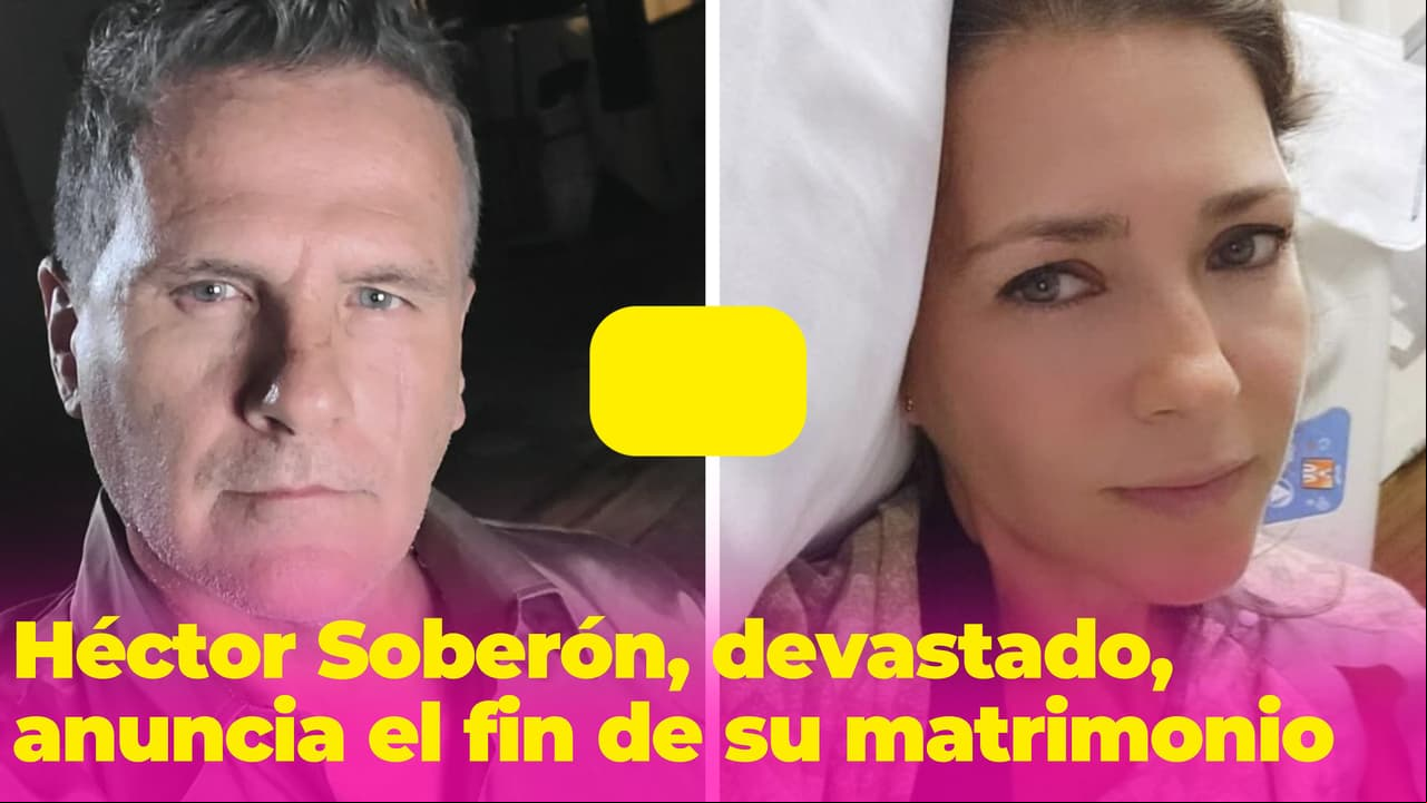 Héctor Soberón se divorcia tras 18 años de matrimonio: dice que los escándalos influyeron