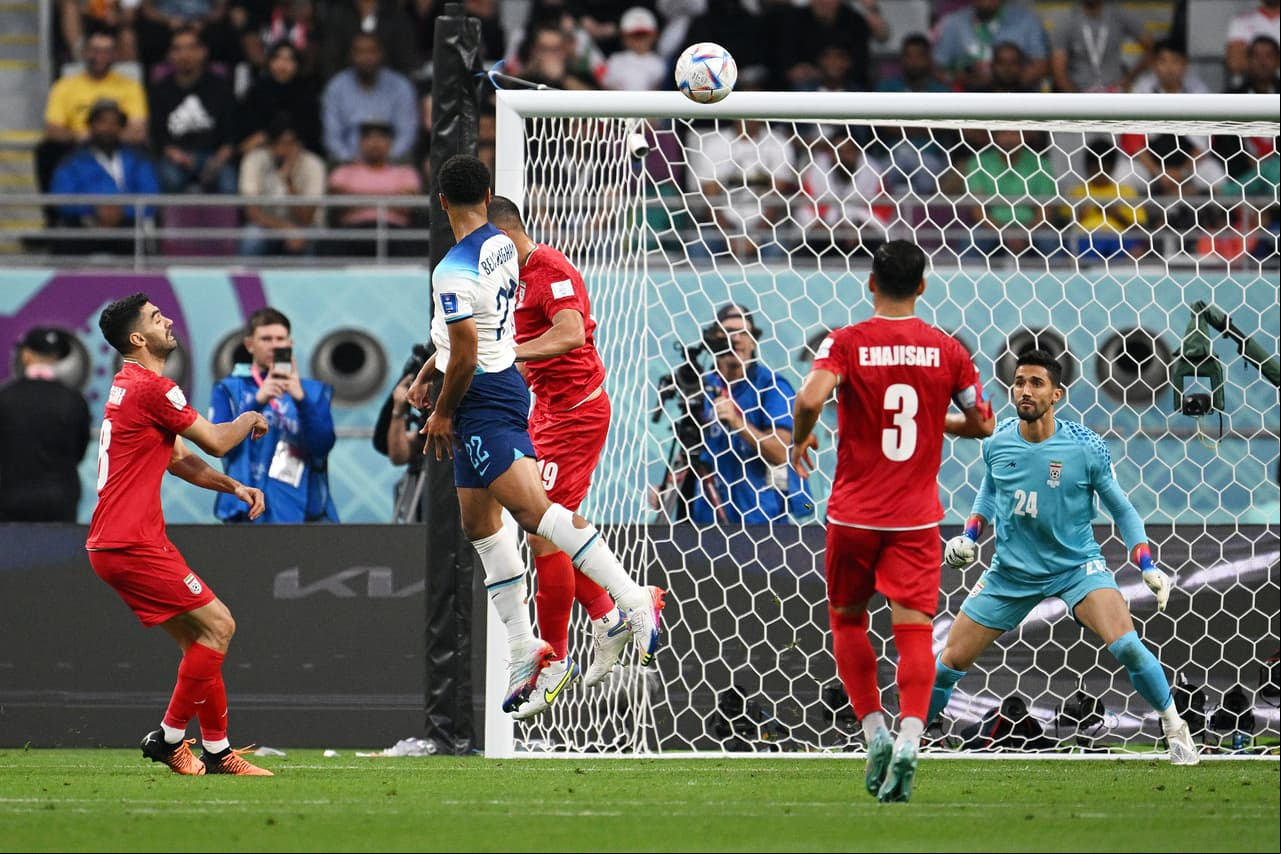 La Selección de Inglaterra luce con goleada ante Irán en el arranque de la actividad del Grupo B.