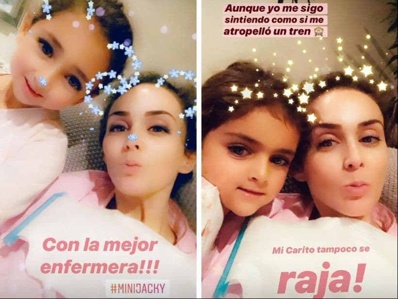 Jacky y Carito han sido las enfermeras de la conductora de 'Netas Divinas'