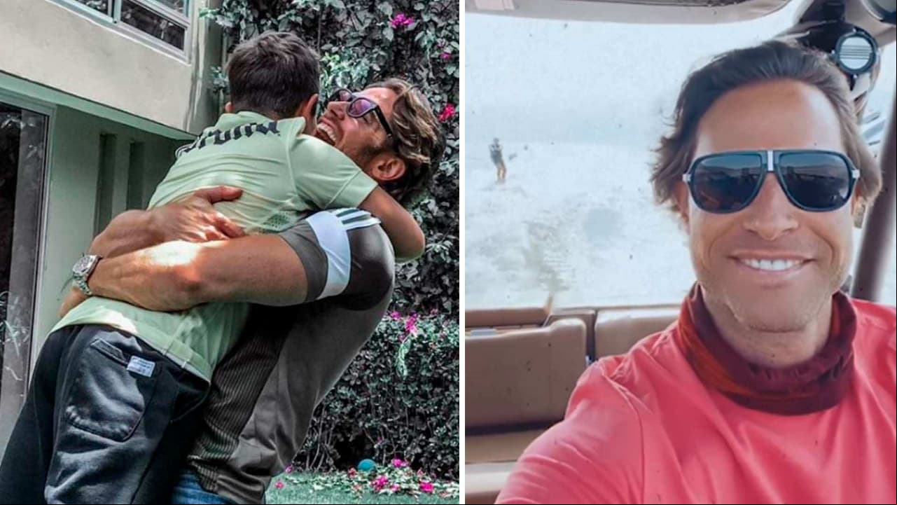 Sebastián Rulli impacta al mostrar cómo su hijo Santiago, de 11 años, surfea como todo un experto