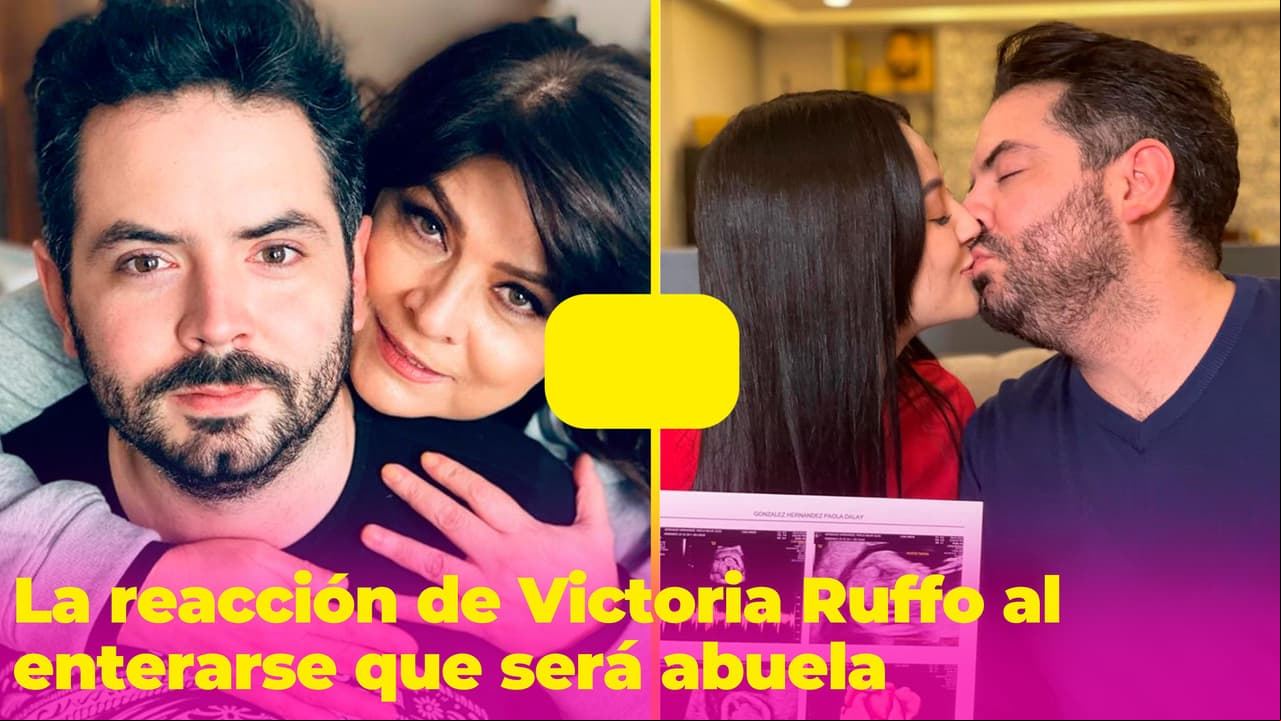 Así reaccionó Victoria Ruffo al saber que será abuela: fue la primera de la familia en enterarse