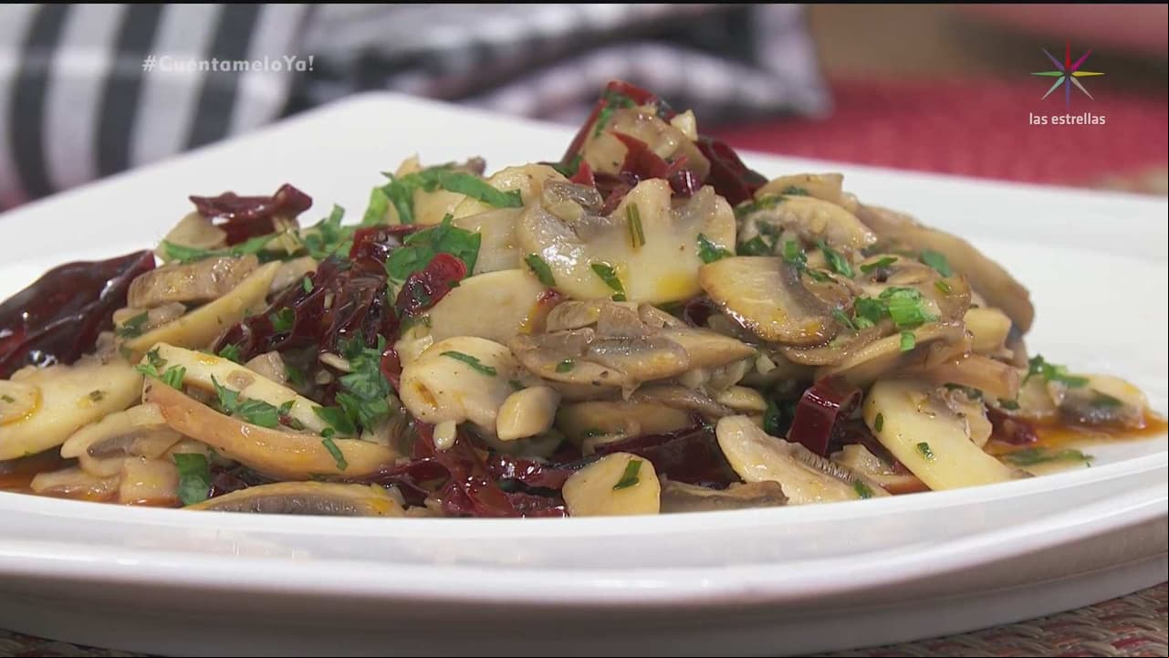 RECETA: Champiñones al ajillo
