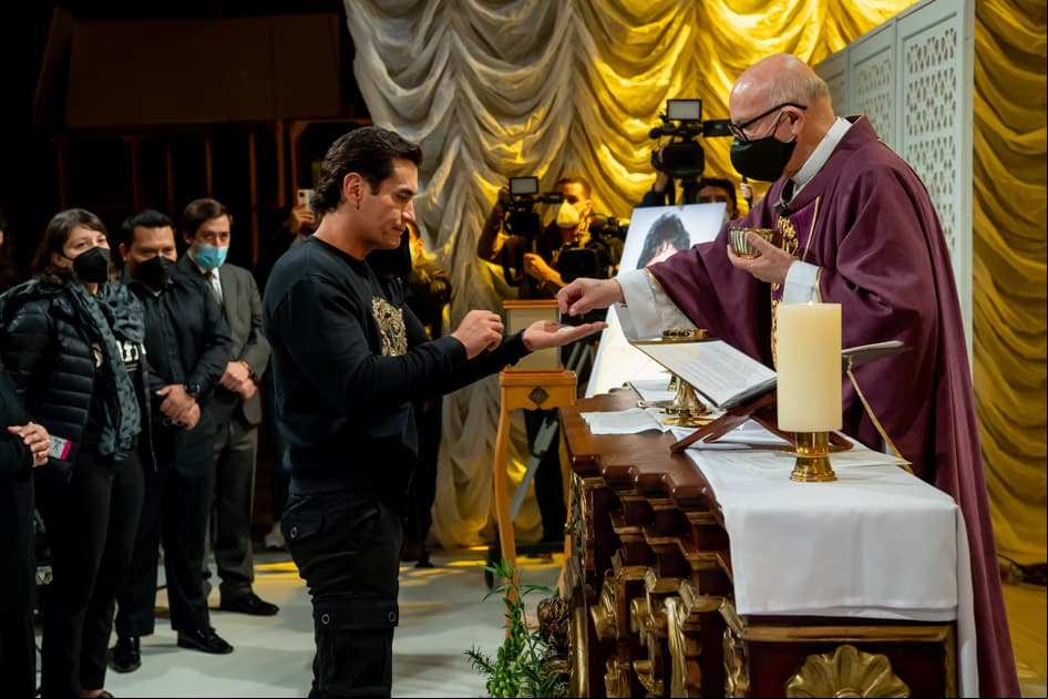 Y David Zepeda, quienes no podían faltar al evento.