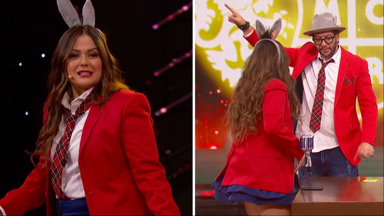 Mariana Echeverría desata la furia de Faisy tras contar chiste picante en 'Me Caigo de Risa': "Te me vas"