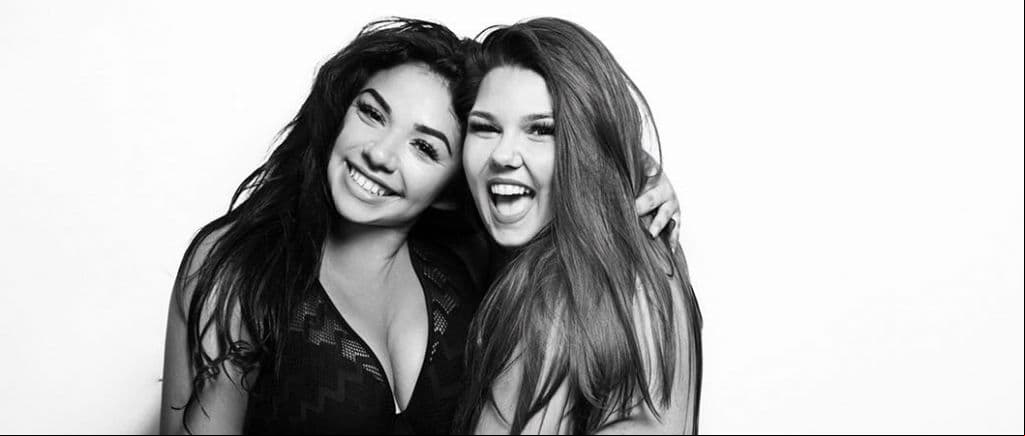 Diana Sirokai y Callie Thorpe modelos plus size