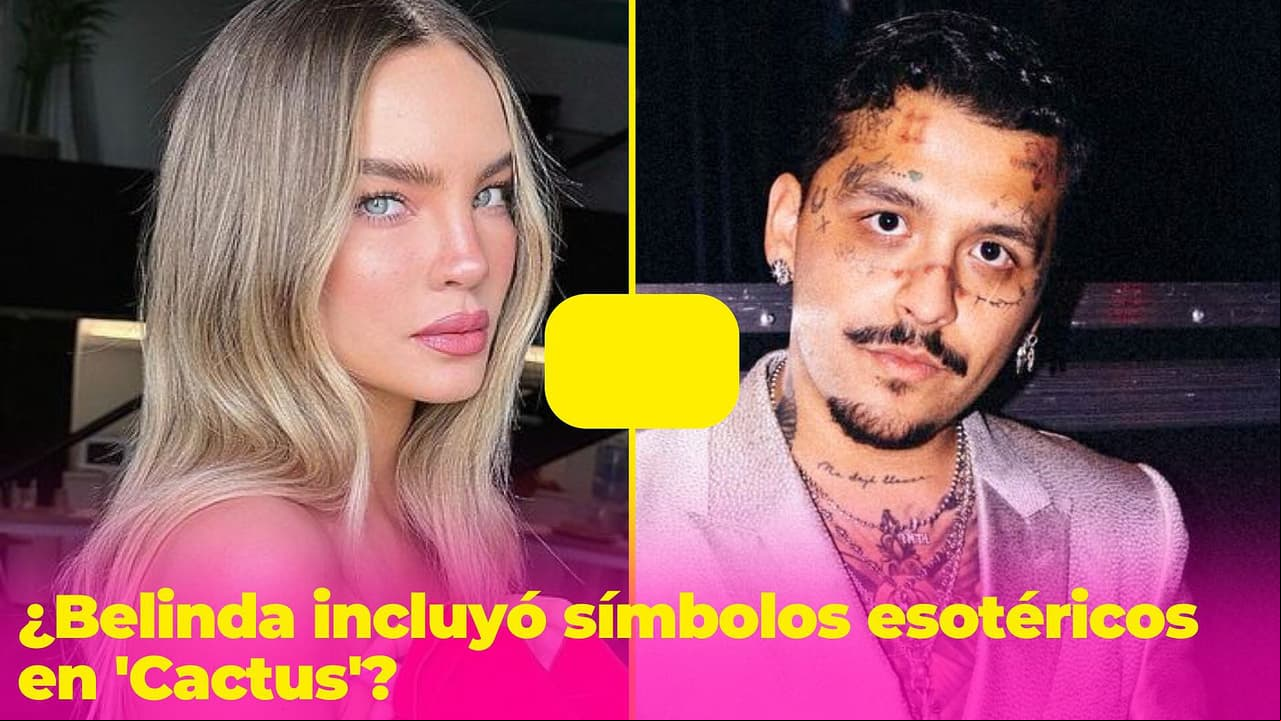 ¿Belinda usó símbolos esotéricos en el video de 'Cactus'? Fans siguen buscando mensajes ocultos