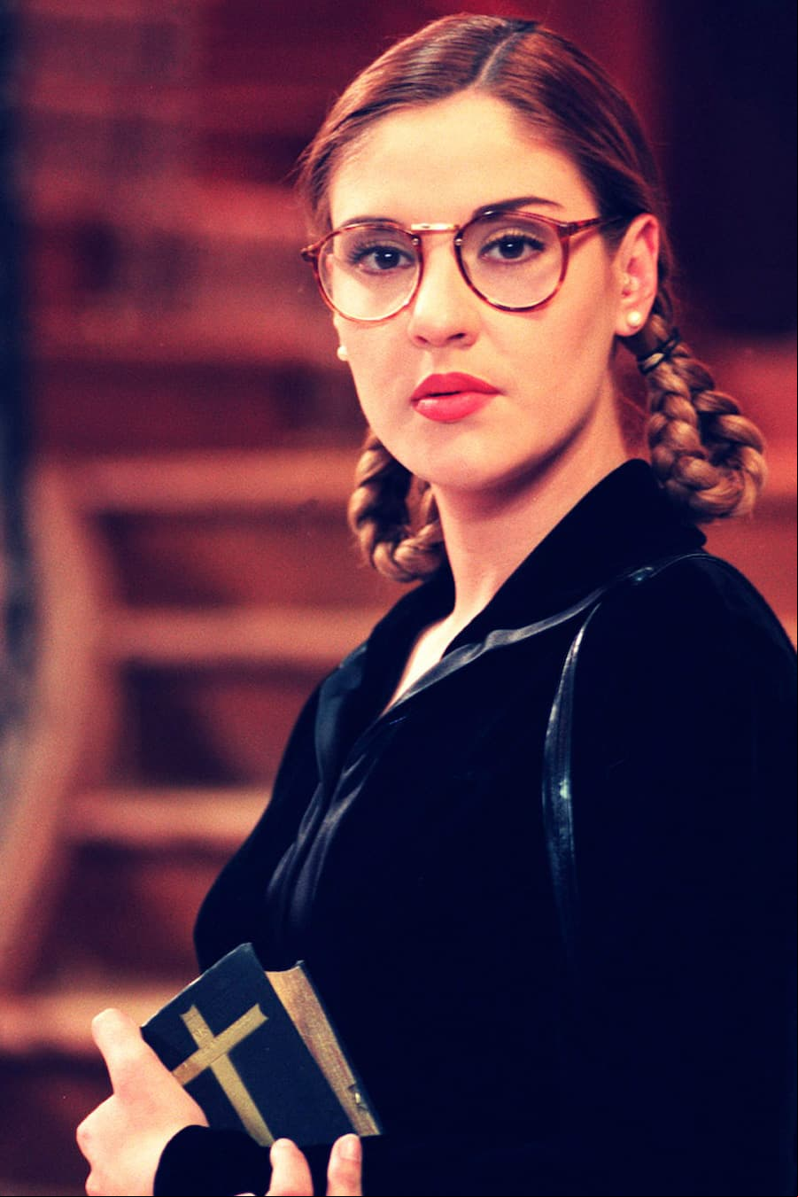 Chantal Andere como villana en La Usurpadora