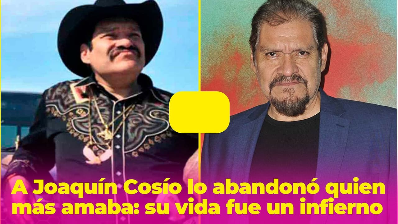 Joaquín Cosío fue abandonado por quien más amaba: su vida fue un 'infierno' dentro y fuera del cine