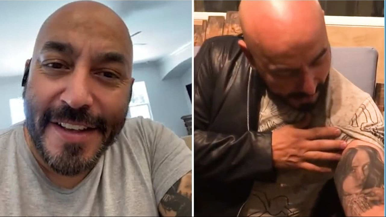 Lupillo Rivera causa conmoción al mostrar nuevo tatuaje con el que sustituyó el rostro de Belinda