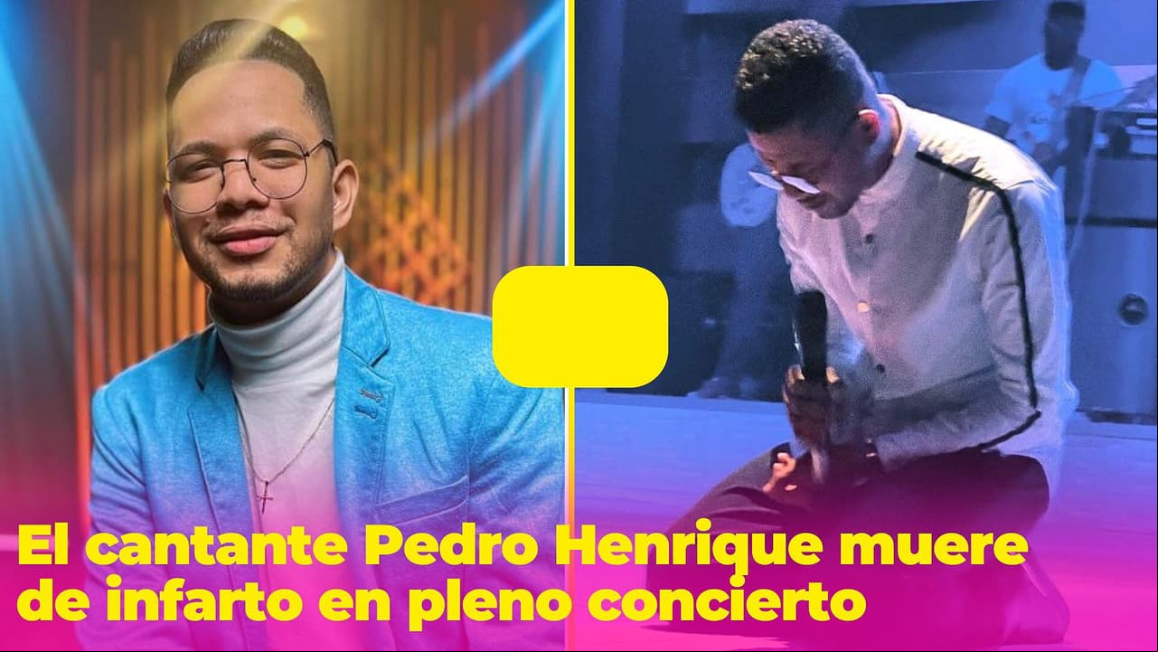 Cantante muere de infarto en pleno concierto: el momento fue captado en video