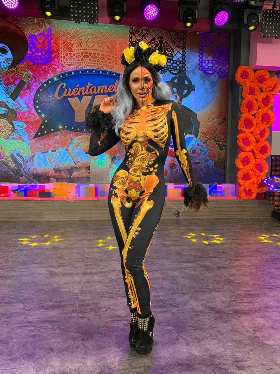 Nuestra conductora invitada Josselyn Juncal.