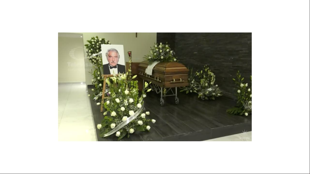 Así fue el último adiós de Enrique Rocha. El villano de telenovelas murió el 7 de noviembre de 2021.