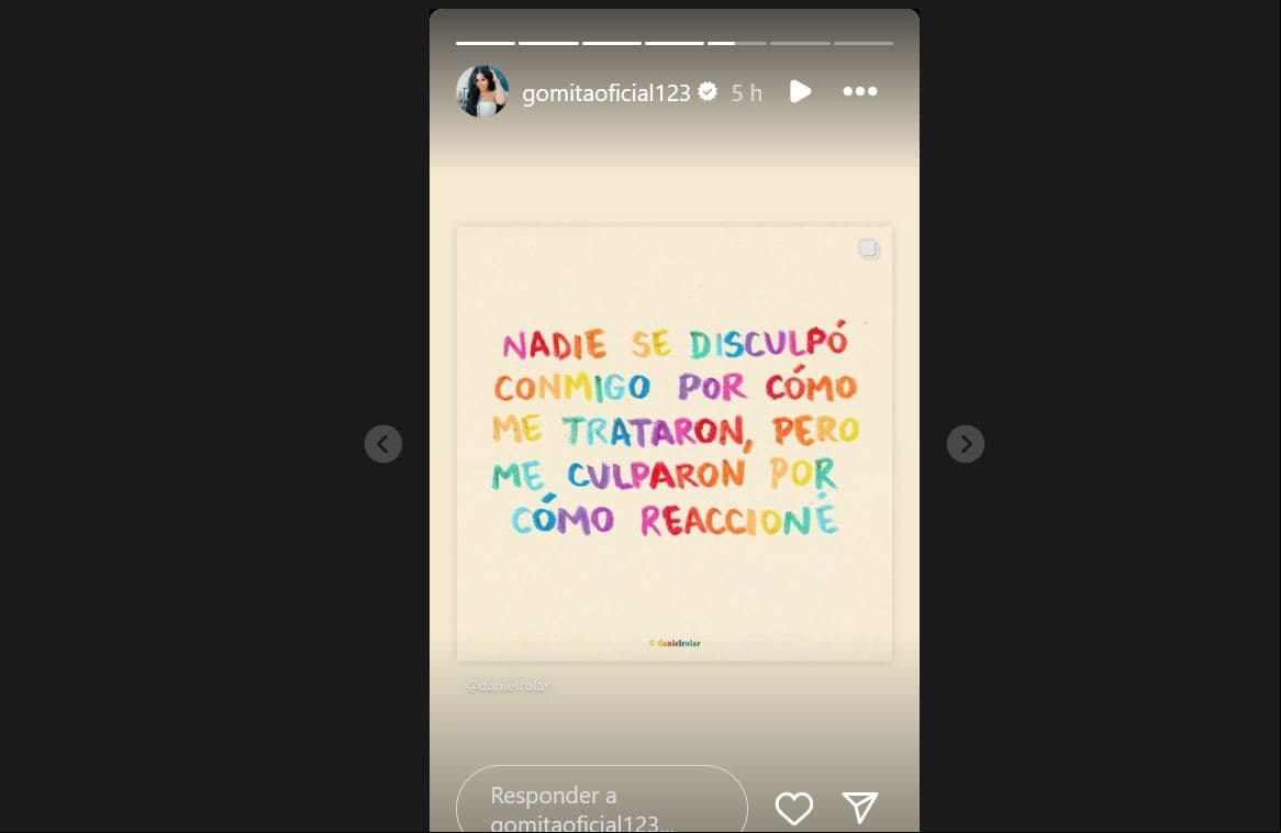 Captura Instagram de Gomita