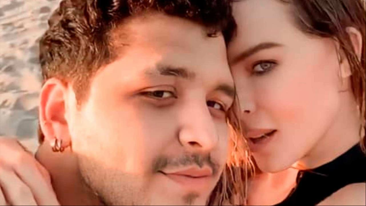 Christian Nodal y Belinda derriten las redes con tremendo beso: “Te quería meter la lengua en la nariz”