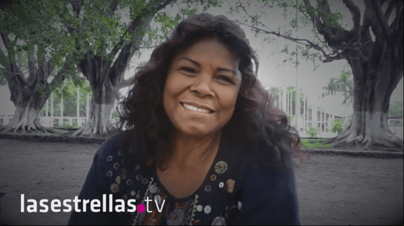 Chencha en el confesionario