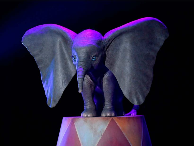 El primer vistazo del popular personaje decepcionó a los fanáticos de 'Dumbo'