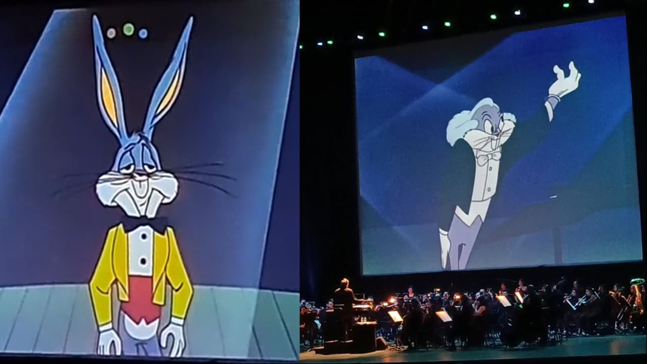 Bugs Bunny 'da concierto' sinfónico en México y fans enloquecen con el sorprendente resultado