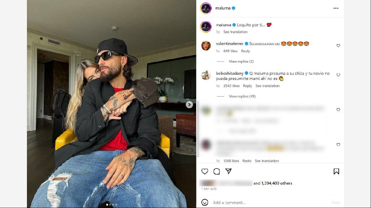 La pareja de colombianos estaría esperando su primer hijo