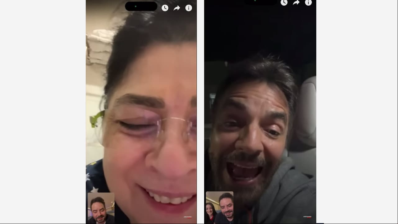 Así reaccionaron Victoria Ruffo y Eugenio Derbez al conocer que tendrán una nieta