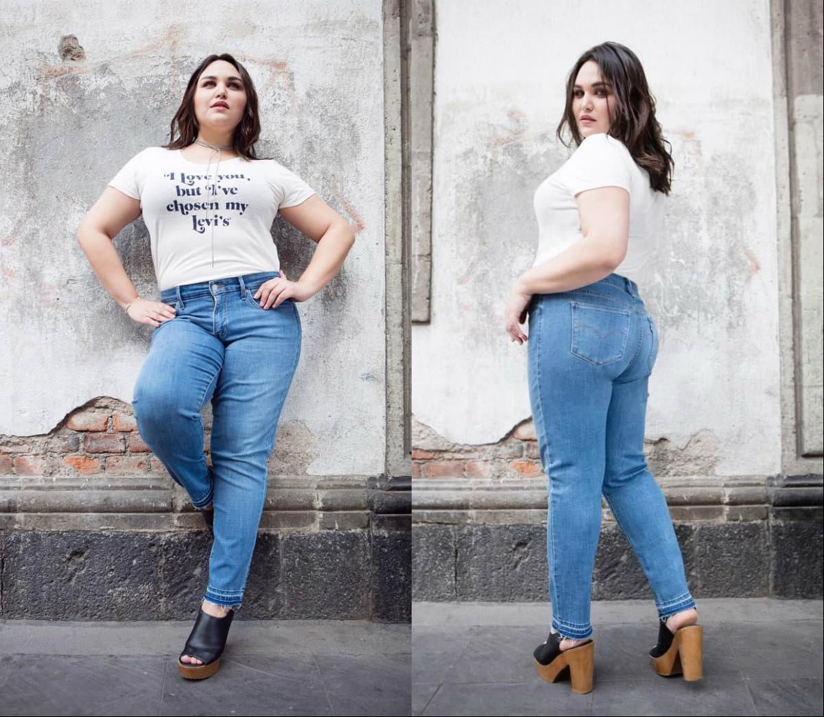 Ha logrado ser imagen de prestigiosas marcas de ropa como Levis.