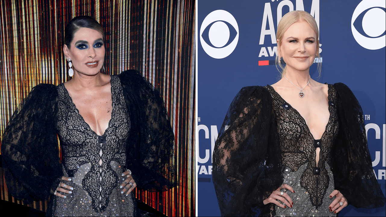 Galilea Montijo y Nicole Kidman usan el mismo vestido, ¿a quién le queda mejor?