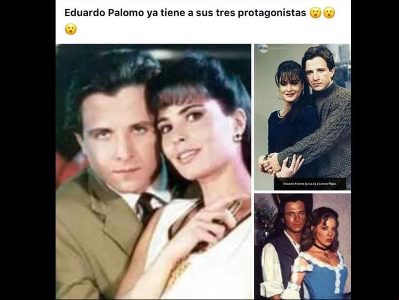 Tras darse a conocer la muerte de Edith González, los s de las redes sociales comenzaron a hablar de esta coincidencia, compartiendo una imagen de Palomo con las intérpretes en las diferentes telenovelas que grabaron.
