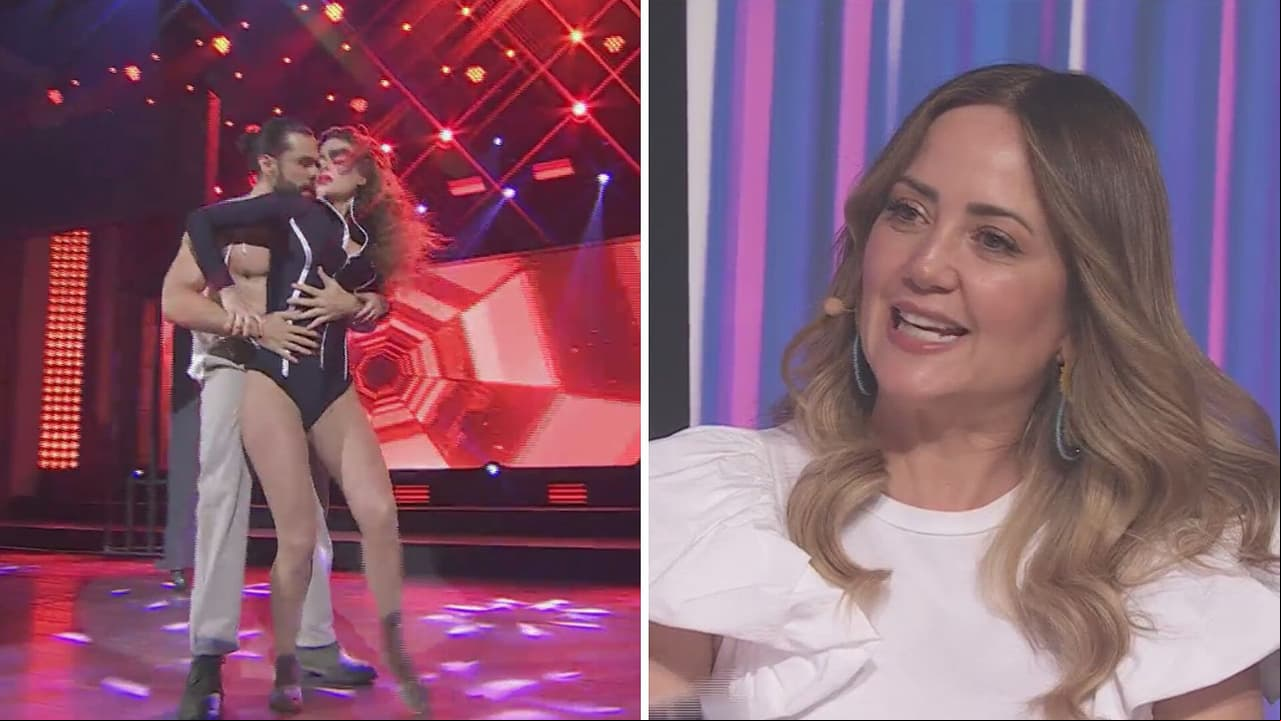 Andrea Legarreta queda atónita con el picante baile de Carlos Speitzer y Candela