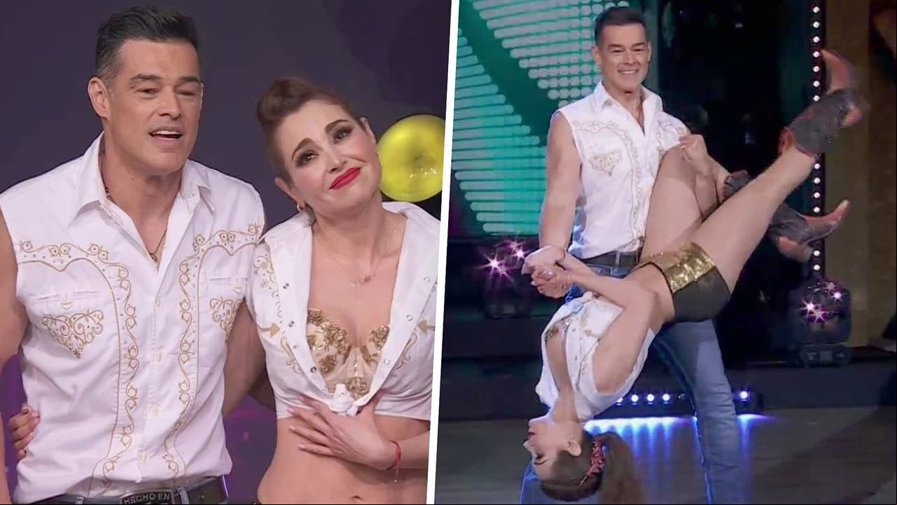 Mayte y Juan Ángel intentaron motivar con su baile, pero los jueces los vieron en cámara lenta