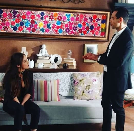 Alejandro aseguró pasársela bien, dejando entre ver el buen compañerismo en el elenco de la serie.