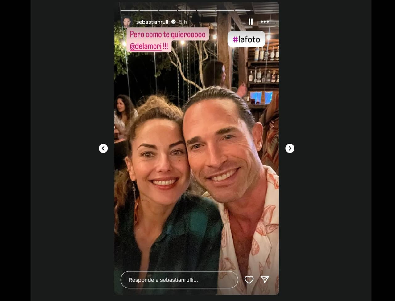 Barbar Mori y Sebastian Rulli.
