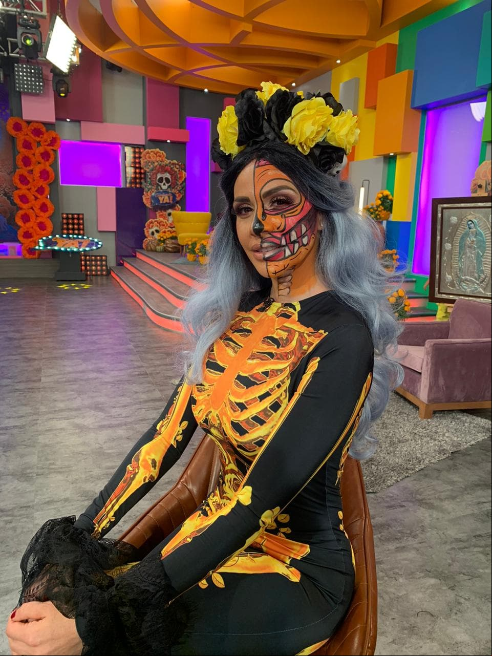 Cada una fue maquillada de acuerdo a su personalidad.