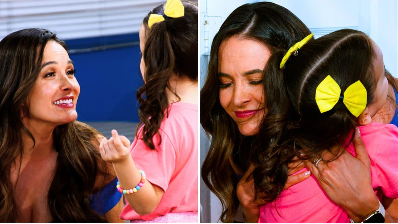'Hija' de Gina Holguín debuta en 'Vecinos': Así fueron sus primeros momentos con sus papás en la serie