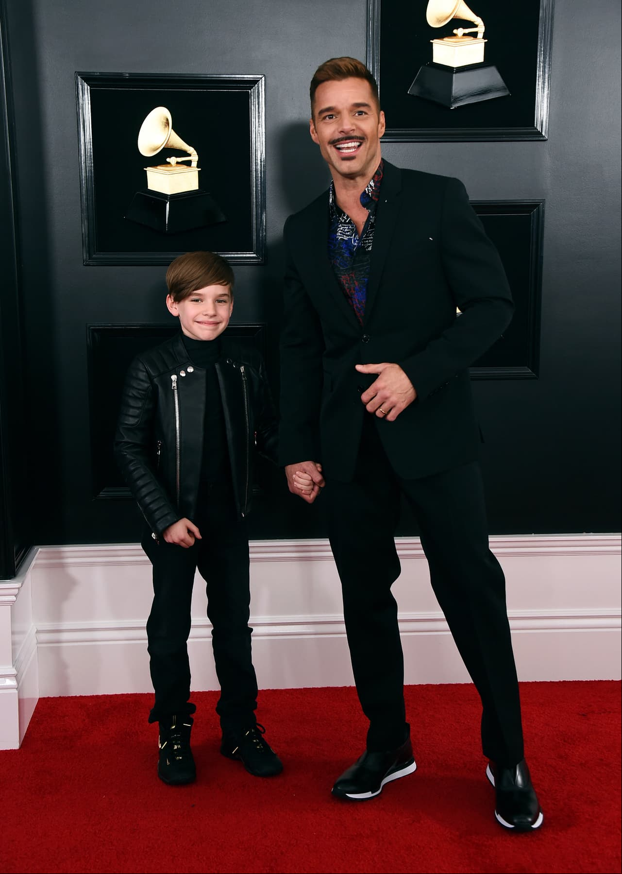 Matteo le robó la noche a su papá, Ricky Martin