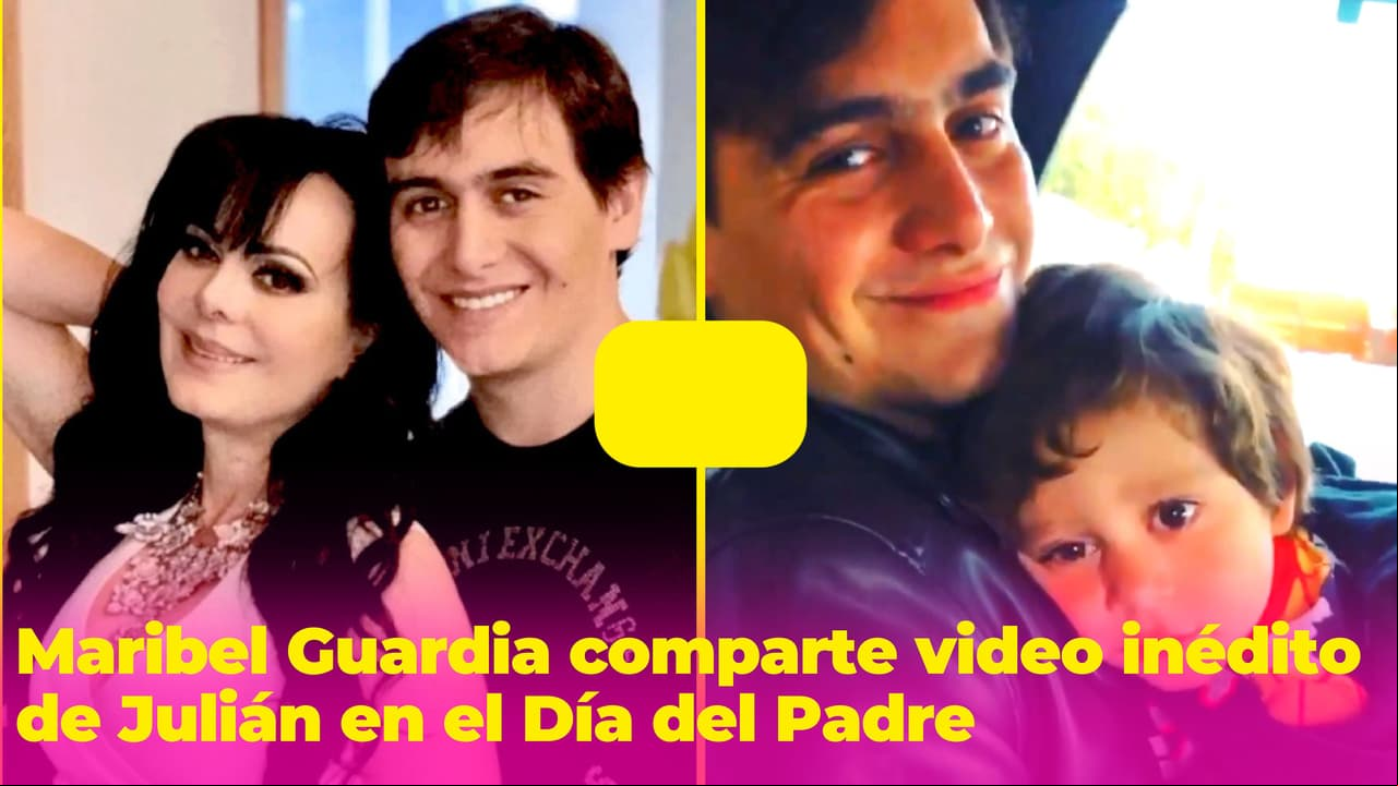 Maribel Guardia comparte video inédito de Julián Figueroa para celebrar el Día del Padre