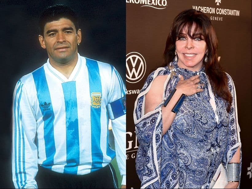 El pasado 25 de noviembre la muerte de Diego Armando Maradona cimbró al mundo deportivo, una de las más grandes estrellas del balompié se apagó a causa de un paro cardiorespiratorio, confirmaron medios argentinos. A días de su fallecimiento, millones siguen llorando su partida, entre ellos figuras del medio del espectáculo como Verónica Castro, con quien el astro del futbol vivió una peculiar historia en una de sus visitas a México.
