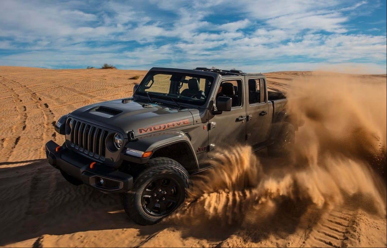 Chicago 2020: La Jeep Gladiator Mojave 2021 lo tiene todo para conquistar el desierto