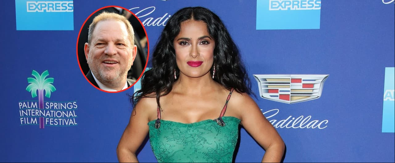 Salma Hayek asegura que Harvey Weinstein amenazó con lastimarla