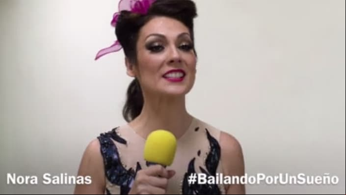 No te pierdas a Nora Salinas en Bailando por un Sueño