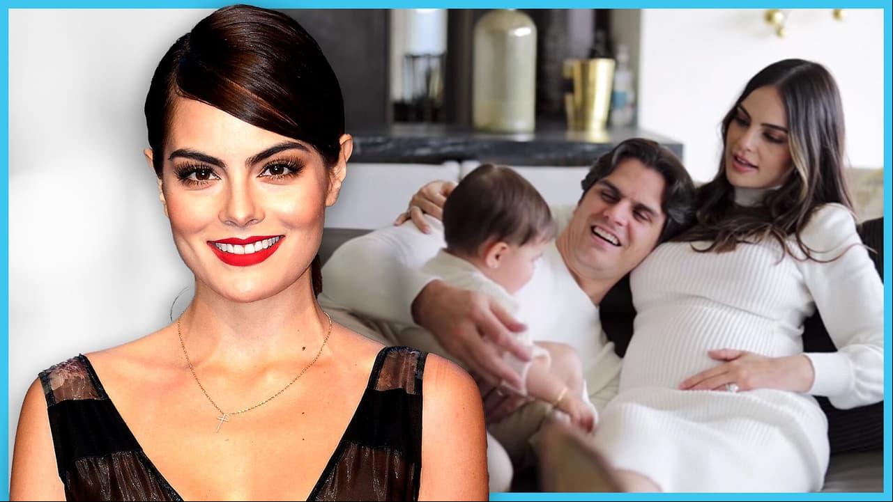 Hija de Ximena Navarrete desata ternura al sentir por primera vez a su hermanito