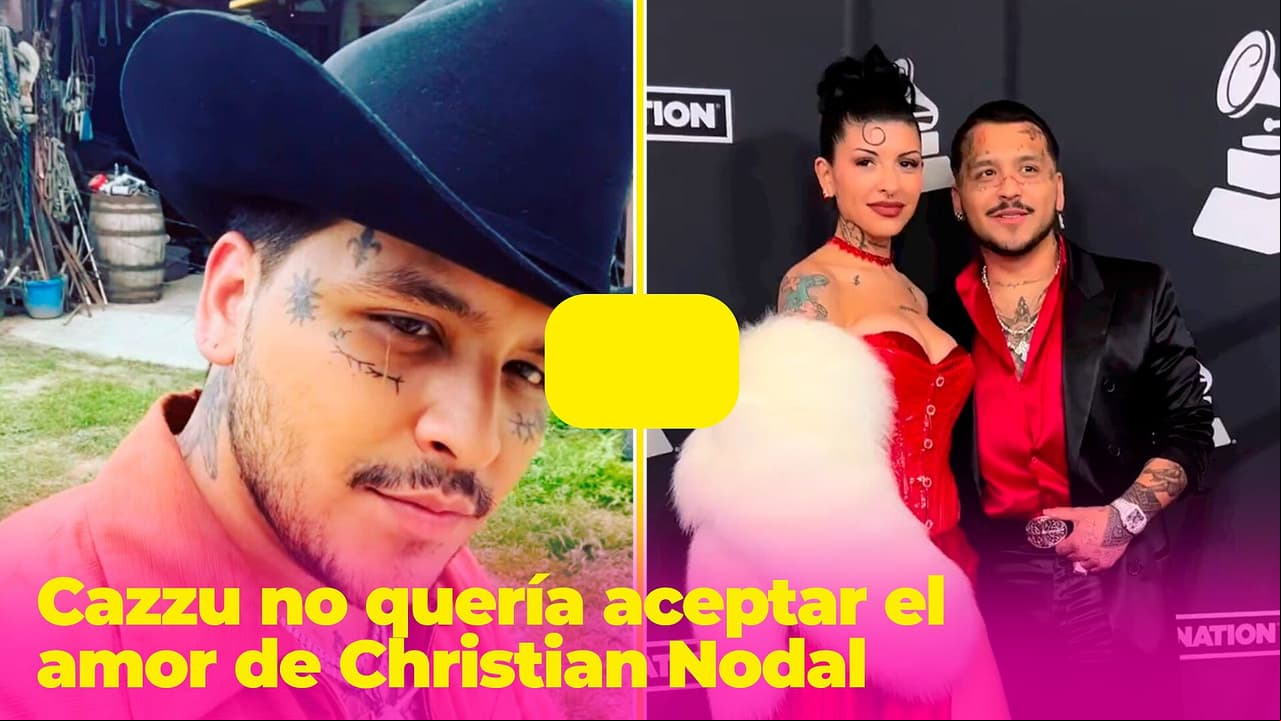 Cazzu no quería aceptar el amor de Christian Nodal: su historia de amor empezó por casualidad