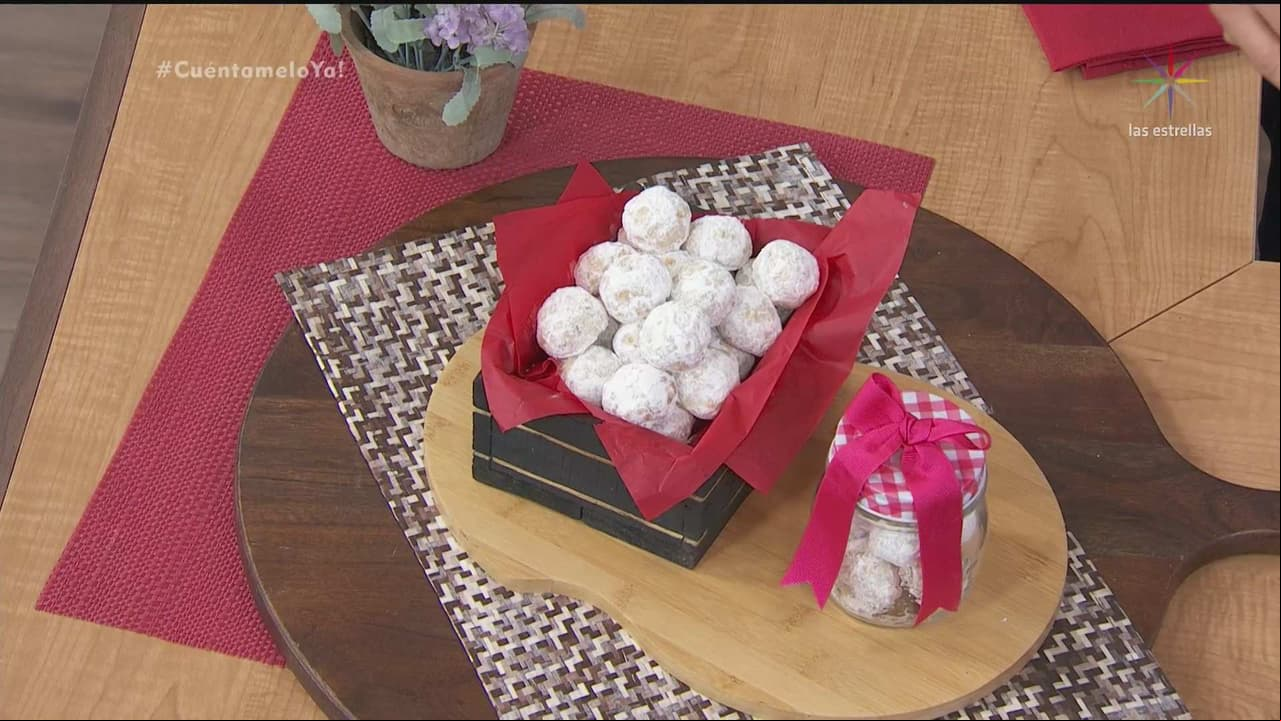 RECETAS: Besitos de nuez