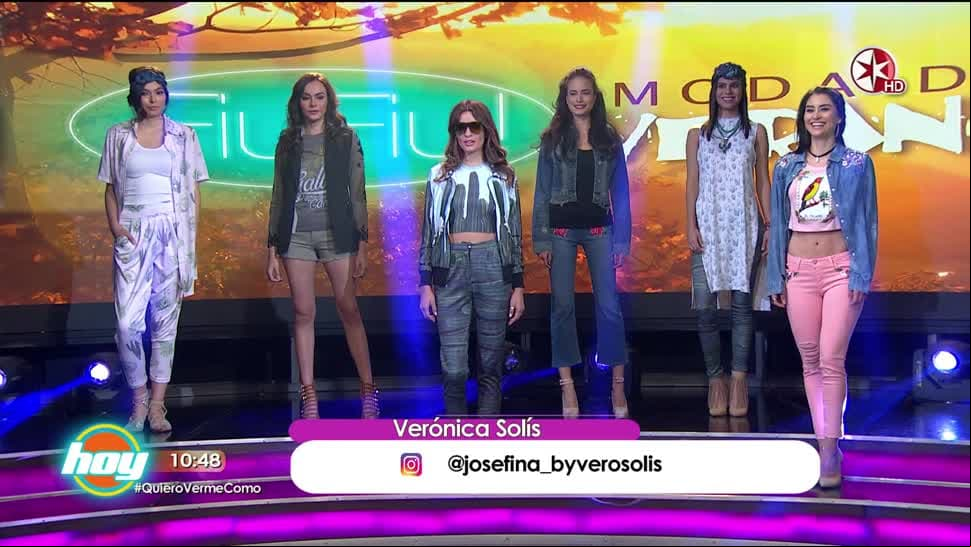 Pasarela de moda para este verano