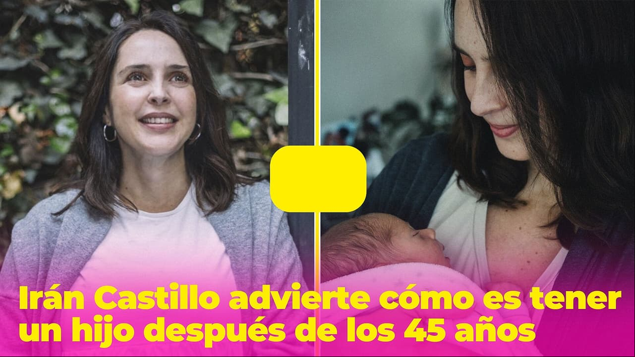 El estigma de la edad y el embarazo: Irán Castillo "advierte" sobre tener un hijo después de los 45 años