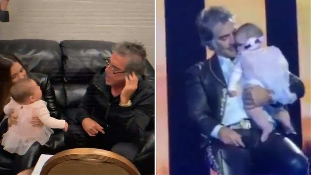 Alejandro Fernández le dedica serenata a su nieta y conmueve a todos en con su faceta de abuelo